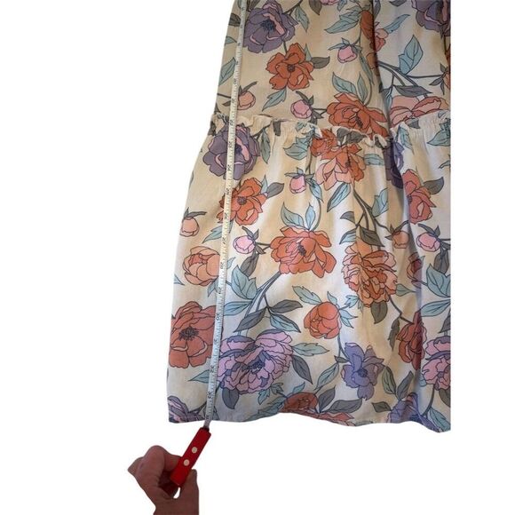 Hayden Women's Floral Midi Dress Long Sleeve Multicolor Size S - Picture 8 of 8